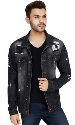 mens denim jacket flipkart