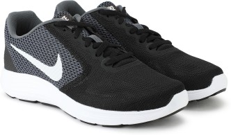 nike shoes black and white womens