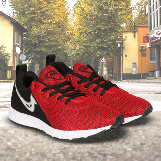 sega shoes red colour