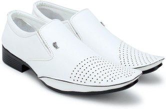 black white formal shoes