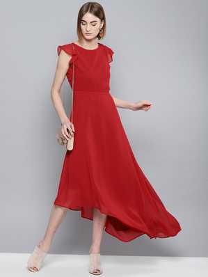 Red Dress Buy Red Party Dresses Online For Women At Best Prices In India Flipkart Com