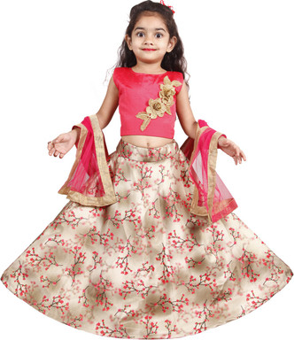 ghagra choli for 3 year girl