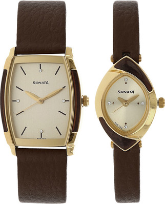 titan sonata couple watch price