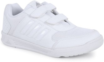 adidas white school shoes online