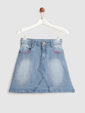 flipkart denim skirts