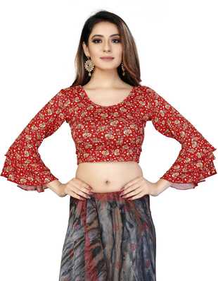 New Style Full Hands Blouse Designs Photos