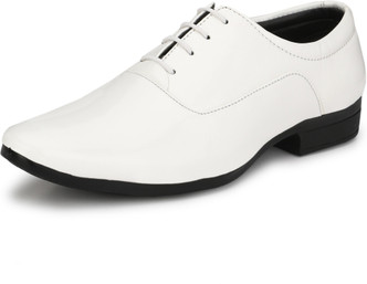 formal white shoes