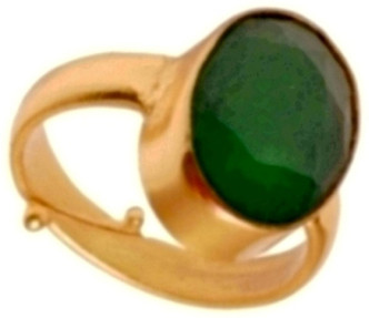 emerald ring design for little finger