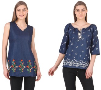 flipkart jeans tops for ladies