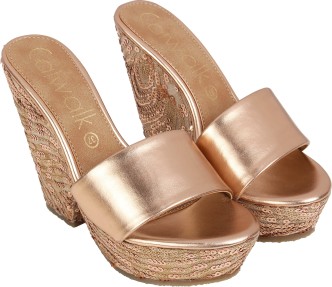 catwalk velvet sandals 