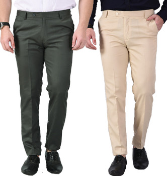 green colour formal pant