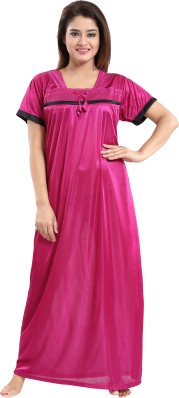 satin night suit flipkart