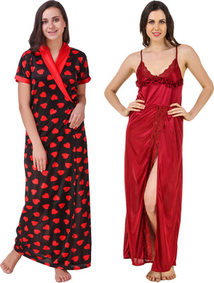 silk night dress online