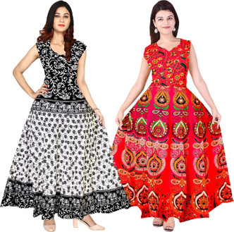 flipkart long frock