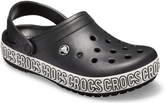crocs rainbow letters