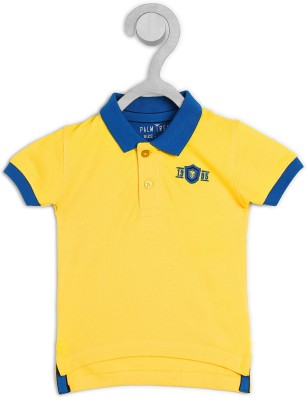 skechers polo shirt kids yellow