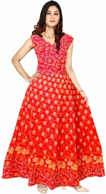 cotton frock flipkart