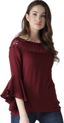 party wear tops on flipkart