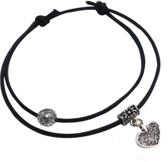 black anklets online