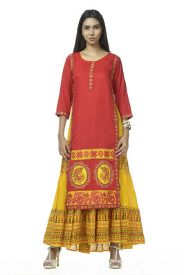 double layer kurtis online