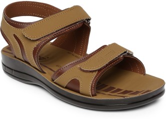 paragon max men's brown sandals