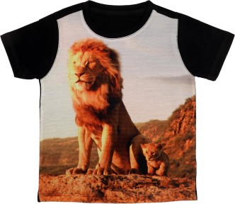 boys lion tshirt