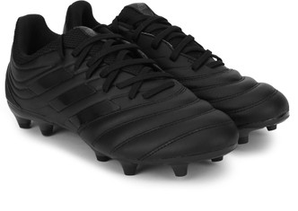 black adidas football trainers
