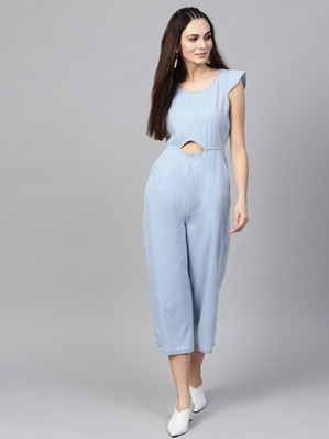 denim jumpsuit online flipkart