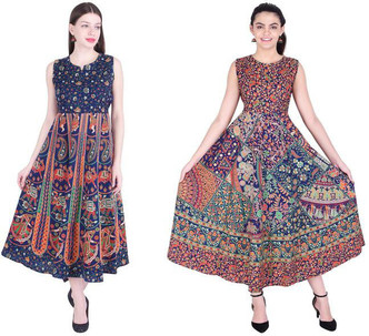 floral dresses flipkart