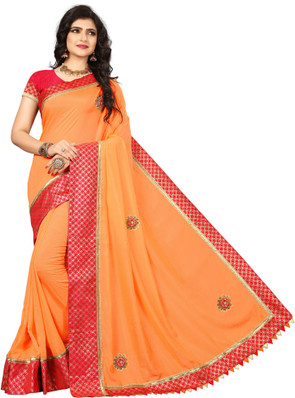 flipkart mirror work saree