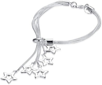 silver bracelet flipkart