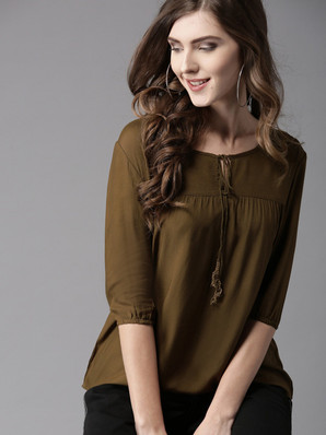 flipkart dresses for ladies tops