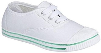 relaxo school shoes white