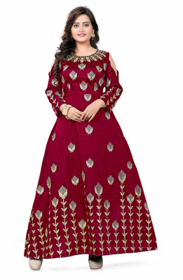flipkart long frock