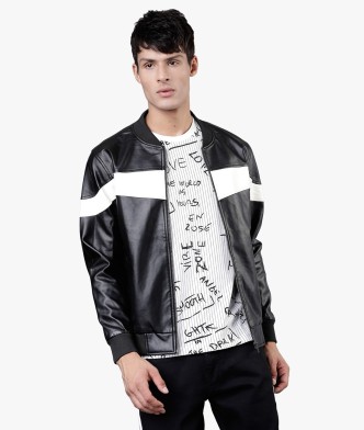 woodland leather jackets flipkart