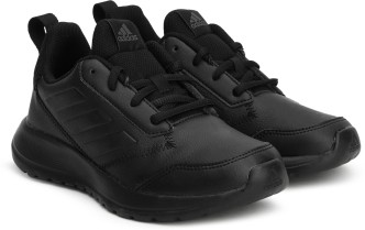 adidas black school shoes