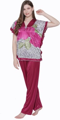 satin nightwear flipkart