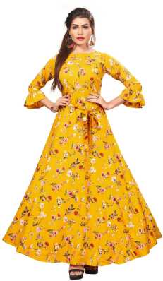 Party Wear Gowns Upto 50 To 80 Off On Latest Party Wear Long Ball Gowns Online At Best Prices Flipkart Com