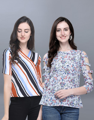 tops for jeans fashion flipkart