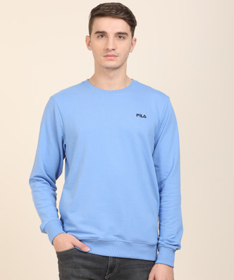 fila sky blue hoodie