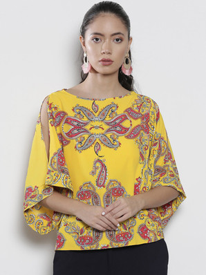 yellow tops dorothy perkins