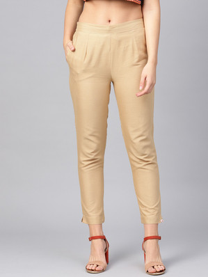 Gold Pants - Buy Gold Pants online at 