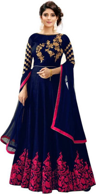 flipkart long gown