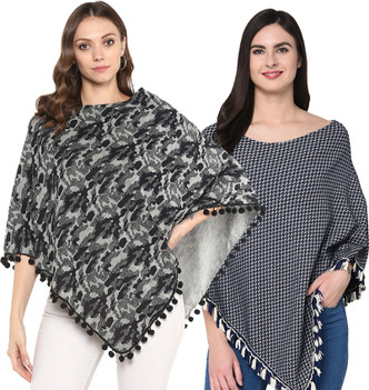 party wear poncho online