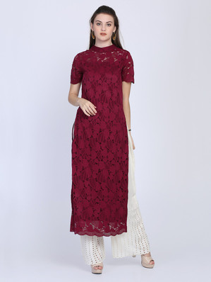 designer kurtis with laces