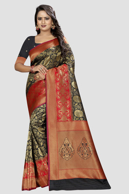 latest designer party wear sarees flipkart