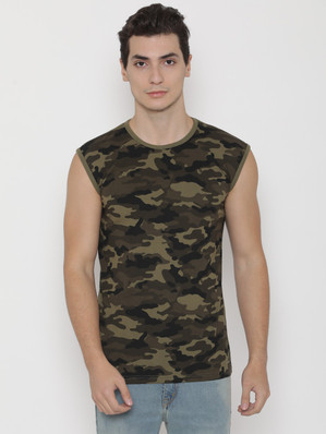 camouflage t shirt flipkart