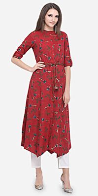 gulmohar kurti flipkart