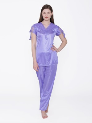 satin nightwear flipkart