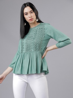 peplum tops jabong